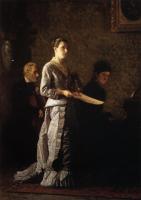 Eakins, Thomas - Singing a Pathetic Song